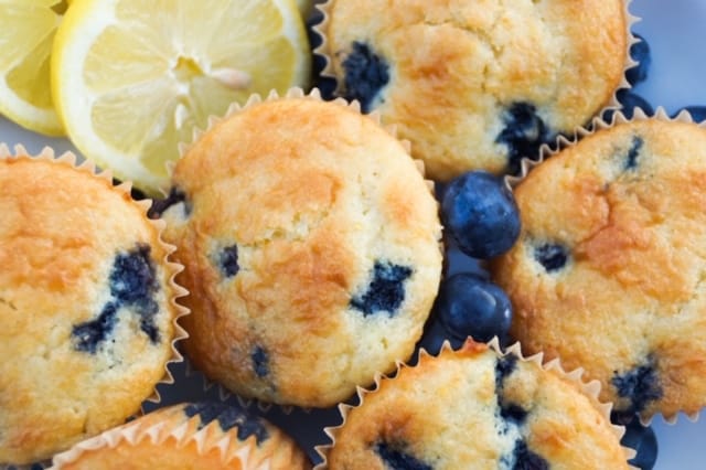 Lemon Blueberry Muffins