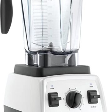 One 64-ounce Vitamix blender with a white base.